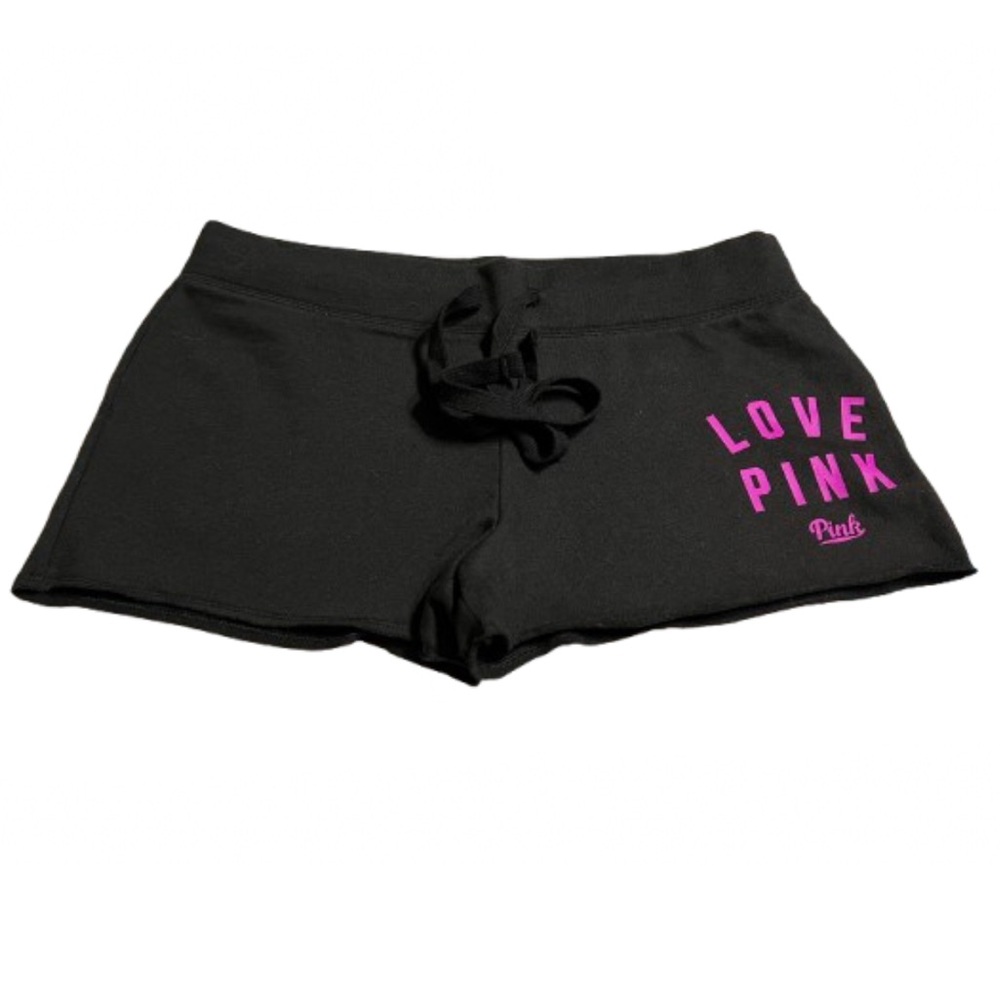 NWT PINK Victoria's Secret Women's Black Shorts  Size Small
